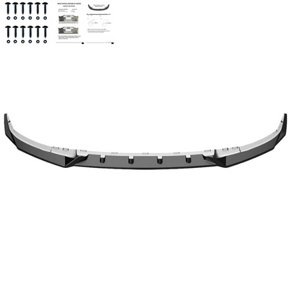 💫ART.9435 Splitter Anteriore adatto per BMW 3 Series G20 Sport Line 2018-2022💫
