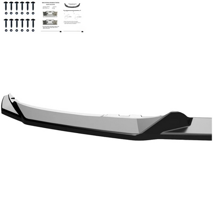 💫ART.9435 Splitter Anteriore adatto per BMW 3 Series G20 Sport Line 2018-2022💫