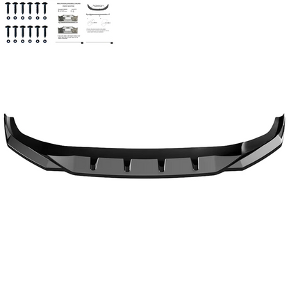 💫ART.10050 Splitter Anteriore per AUDİ Q3 S-Line Sportback/SUV F3 2019-2025💫