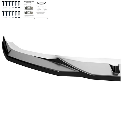 💫ART.10050 Splitter Anteriore per AUDİ Q3 S-Line Sportback/SUV F3 2019-2025💫