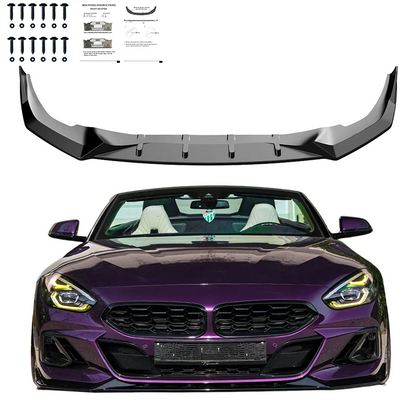 💫ART.8848 Splitter Anteriore per BMW Z4 M-Pack G29/G29 Facelift 2018+💫