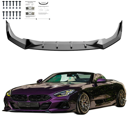 💫ART.8848 Splitter Anteriore per BMW Z4 M-Pack G29/G29 Facelift 2018+💫