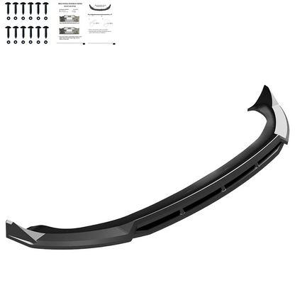 ✨ART.10297 Splitter Anteriore adatto per TESLA Model Y MK1 Facelift 2025+✨