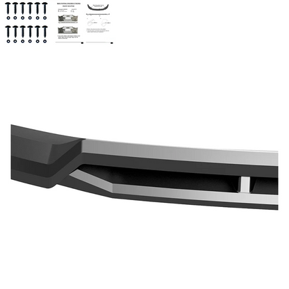 ✨ART.10297 Splitter Anteriore adatto per TESLA Model Y MK1 Facelift 2025+✨