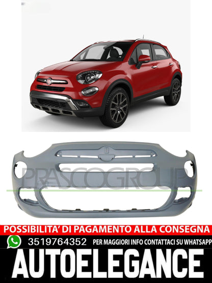 Paraurti Prasco Anteriore per FIAT 500X  CON PRIMER TAPPO COPRIGANCIO 735633859