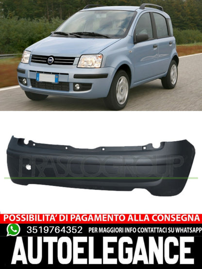 Paraurti Prasco Posteriore NERO Per Fiat Panda #Rk  735357183