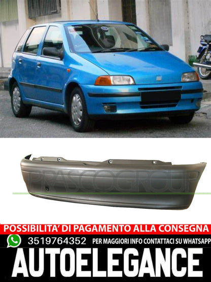 Paraurti Prasco Posteriore Per Fiat Punto NERO 183001580