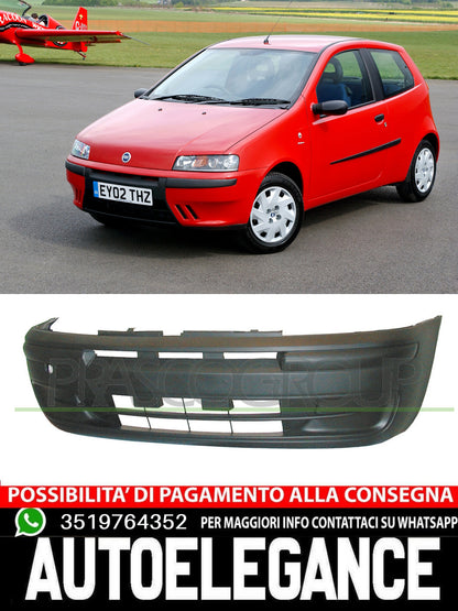 Paraurt ANTERIORE NERO/GOFFRATO MOD. 5 PORTE Prasco per Fiat 735272704