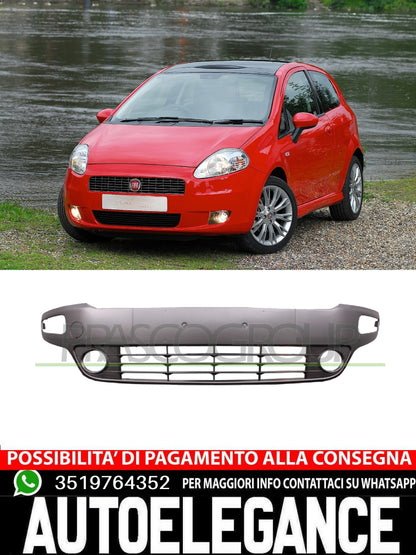 Griglia Di Ventilazione Paraurti METAL CON SEDE FENDI Prasco Premium per Fiat