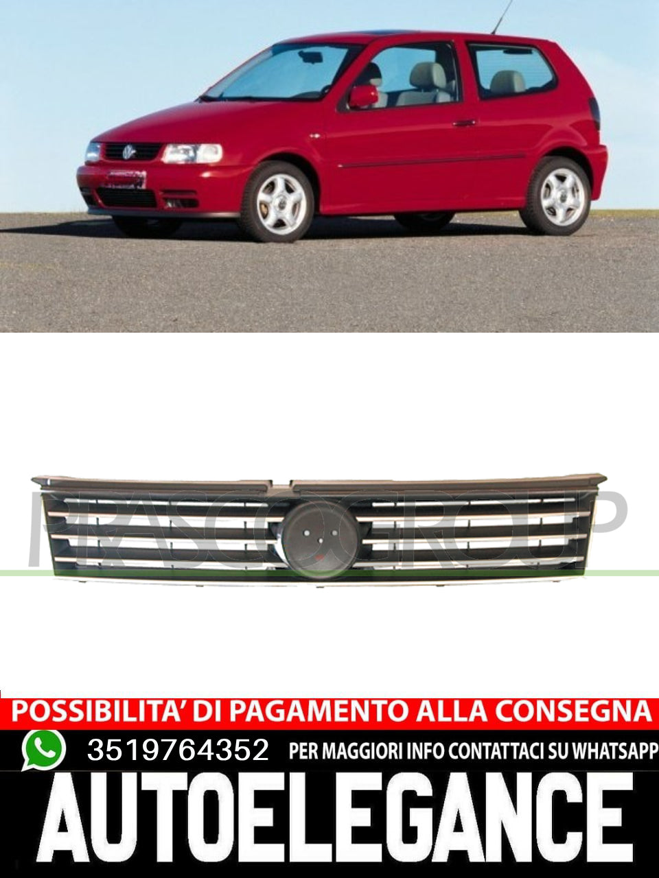 Griglia Radiatore Anteriore Prasco Per Fiat Stilo  71718788