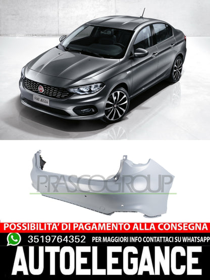 Paraurti Prasco Posteriore per FIAT TIPO CON PRIMER 4 FORI PDC 735679532
