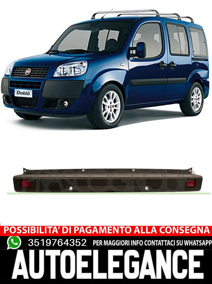 Paraurti CENTRALE CON FORI PDC CATADIOTTRI Prasco per Fiat 735415726