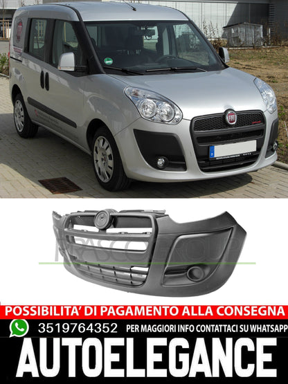 Paraurti Prasco Anteriore PARZIALMENTE PRIMER CON TAPPO GANCIO Per Fiat Doblo