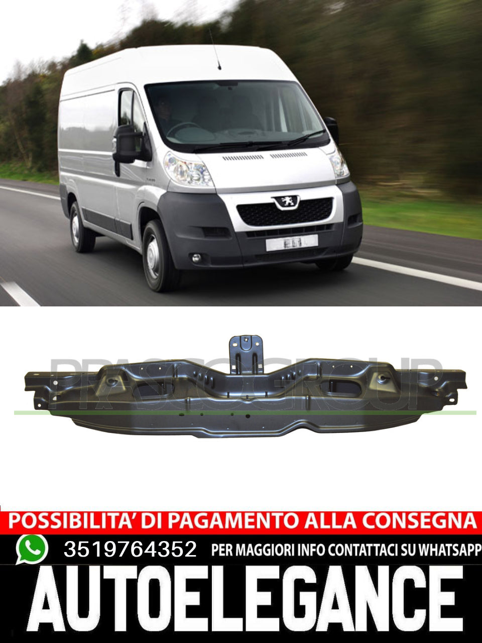Pannellatura Anteriore Prasco per PEUGEOT - BOXER 53300062