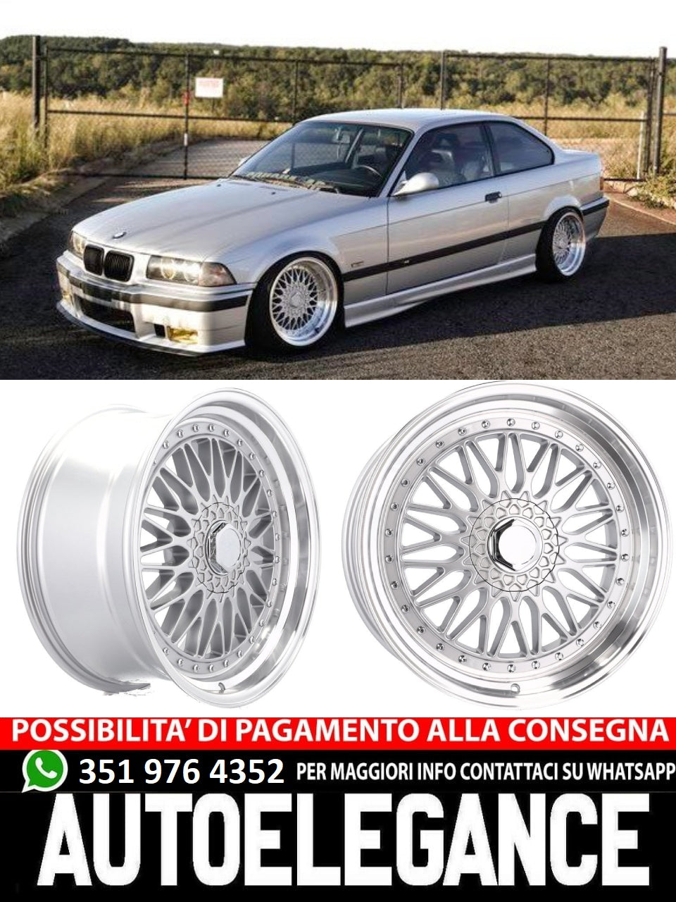 ALLOY WHEEL 18" Suitable for AUDI BMW CHRYSLER JAGUAR MERCEDES SSANGYONG TOYOTA MERCEDES VW 