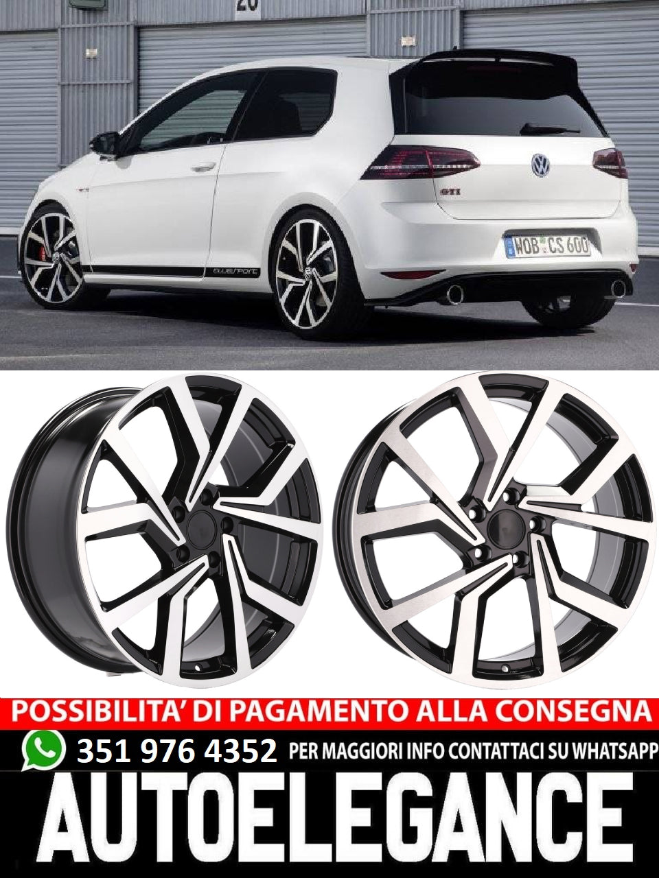 CERCHI CERCHIO IN LEGA 17"Adatto per AUDI CHRYSLER LEXUS ROVER SEAT SKODA SUBARU TOYOTA VW