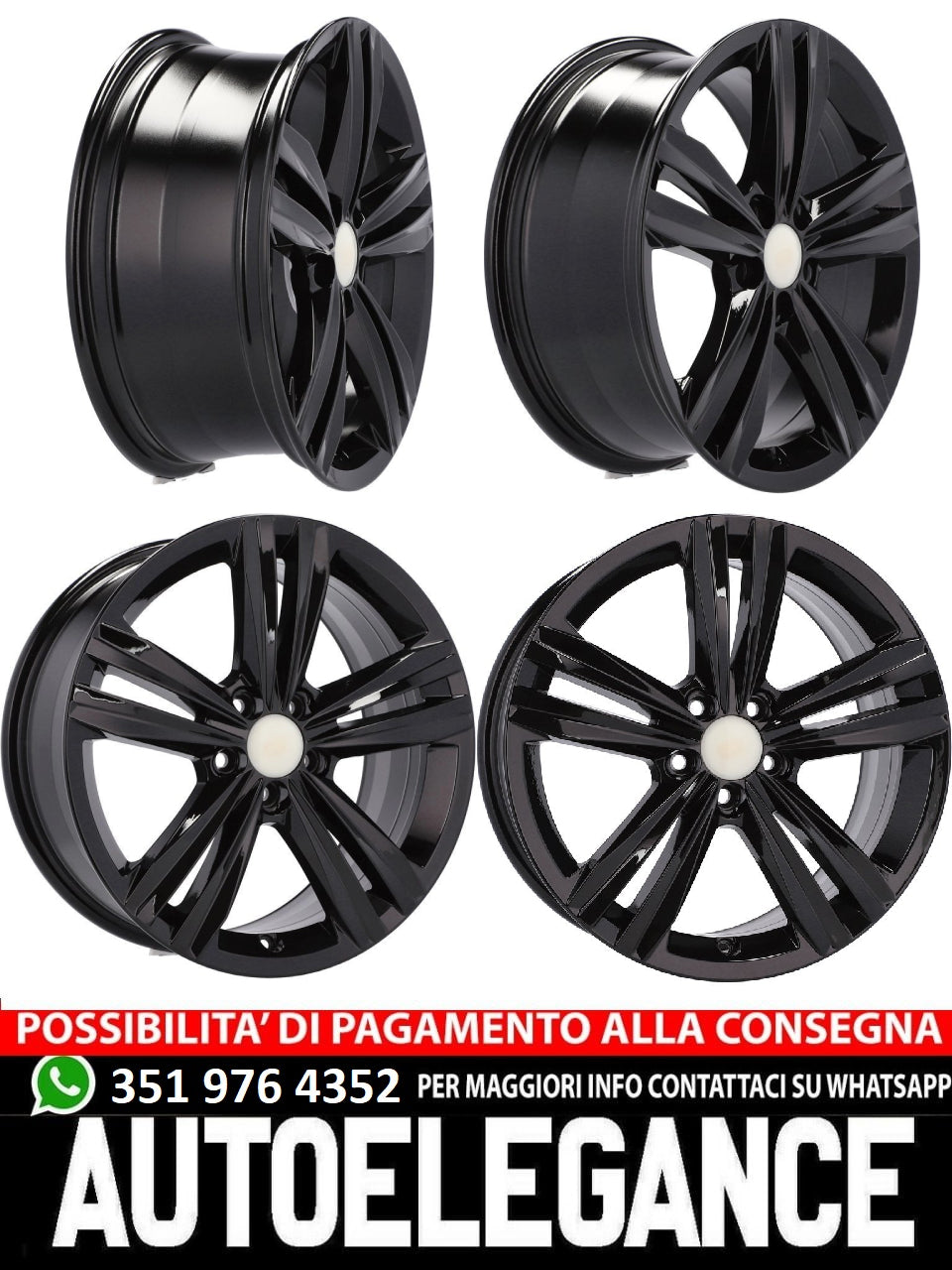 ALLOY WHEEL 17" Suitable for AUDI CHRYSLER LEXUS ROVER SEAT SKODA SUBARU TOYOTA VW 