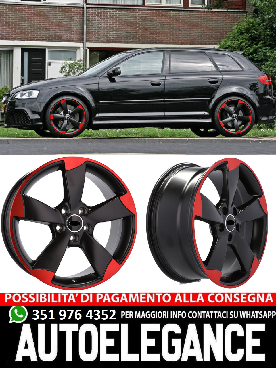 ALLOY WHEEL 18" Suitable for AUDI 