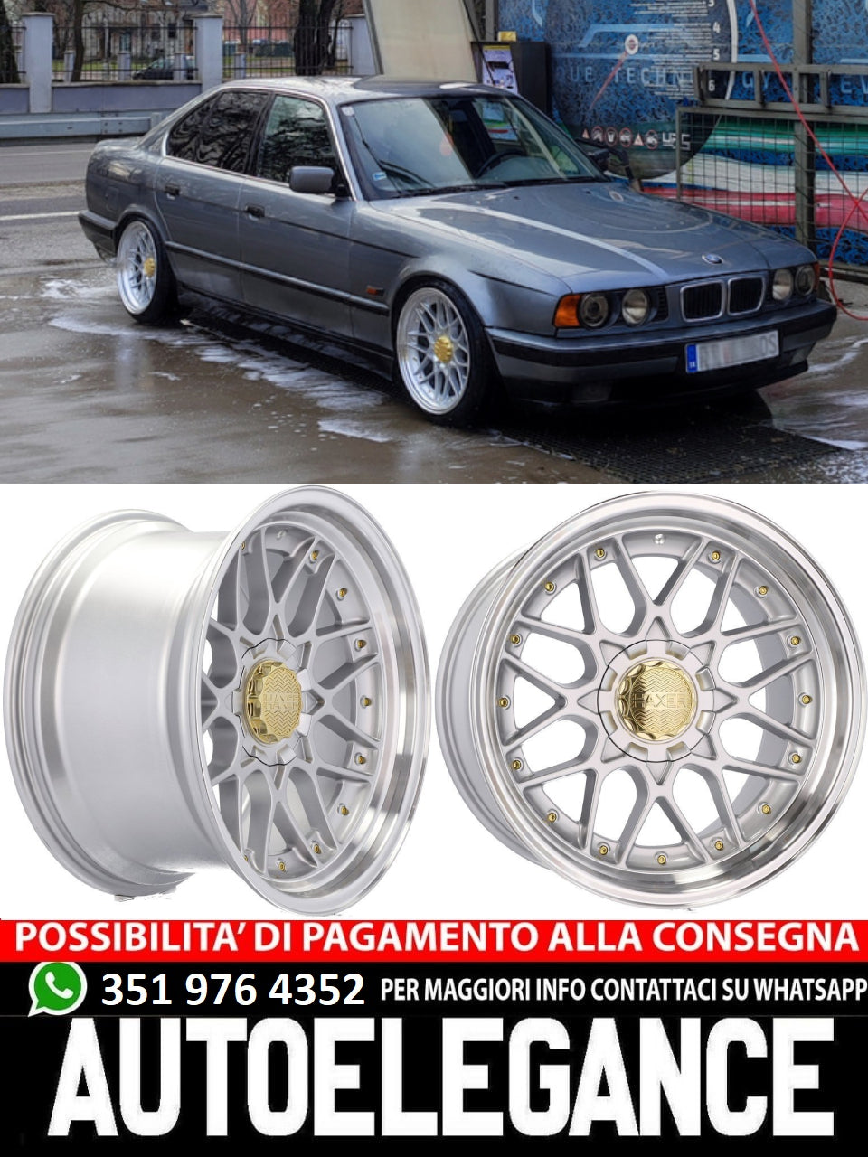 ALLOY WHEEL 18" Suitable for AUDI BMW CHRYSLER JAGUAR MERCEDES SSANGYONG TOYOTA VW 