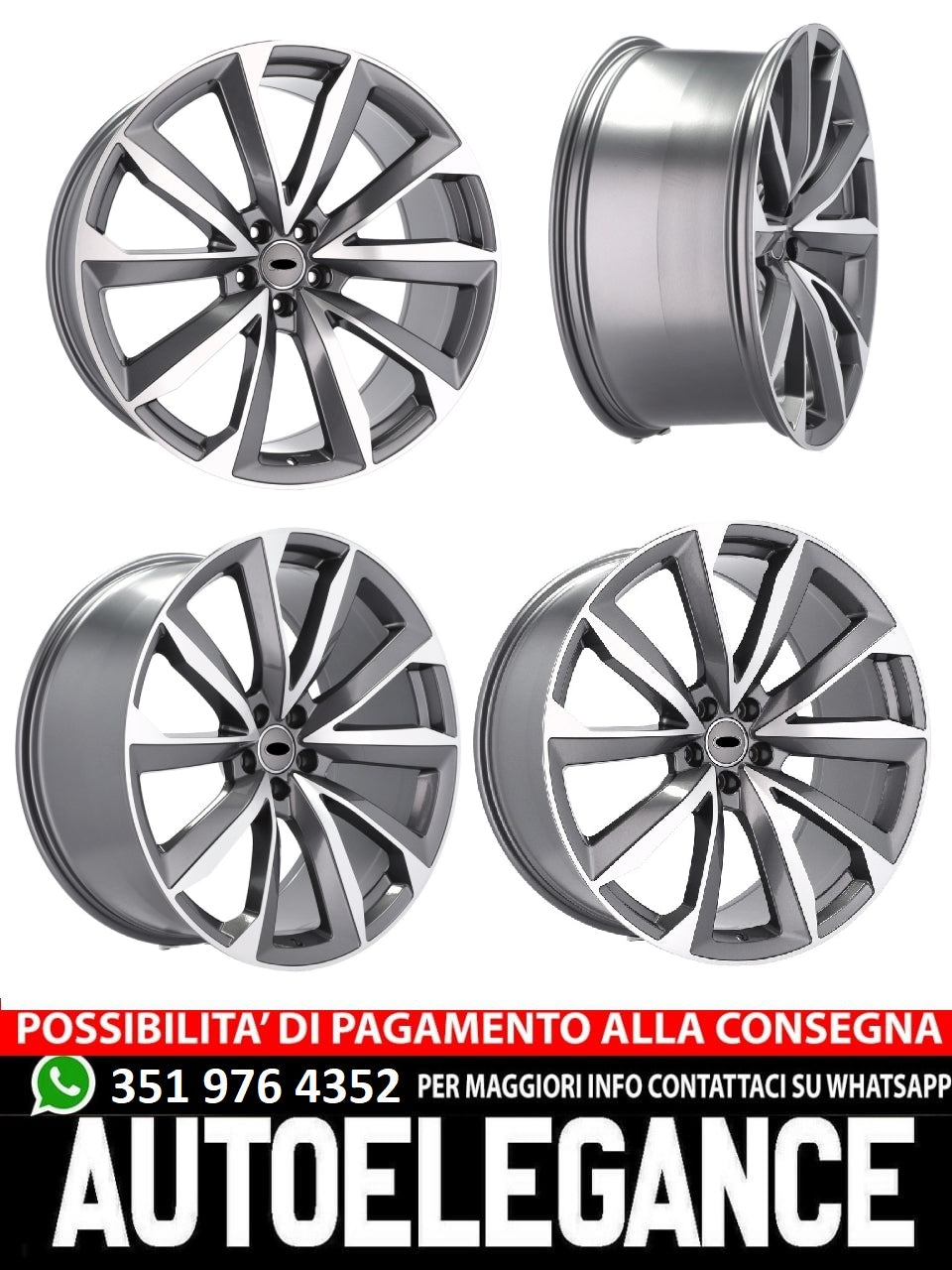 ALLOY WHEEL 22" Suitable for AUDI BENTLEY 