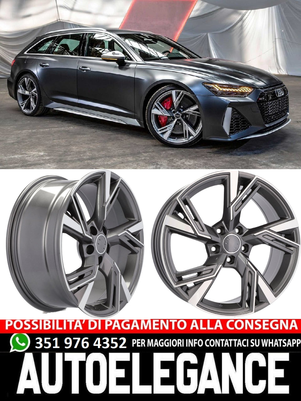 ALLOY WHEEL 18" Suitable for AUDI 