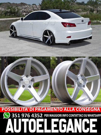 CERCHI CERCHIO IN LEGA 18"Adatto per AUDI BMW CHRYSLER CUPRA FORD INFINITI MERCEDES MINI SEAT SKODA SSANGYONG