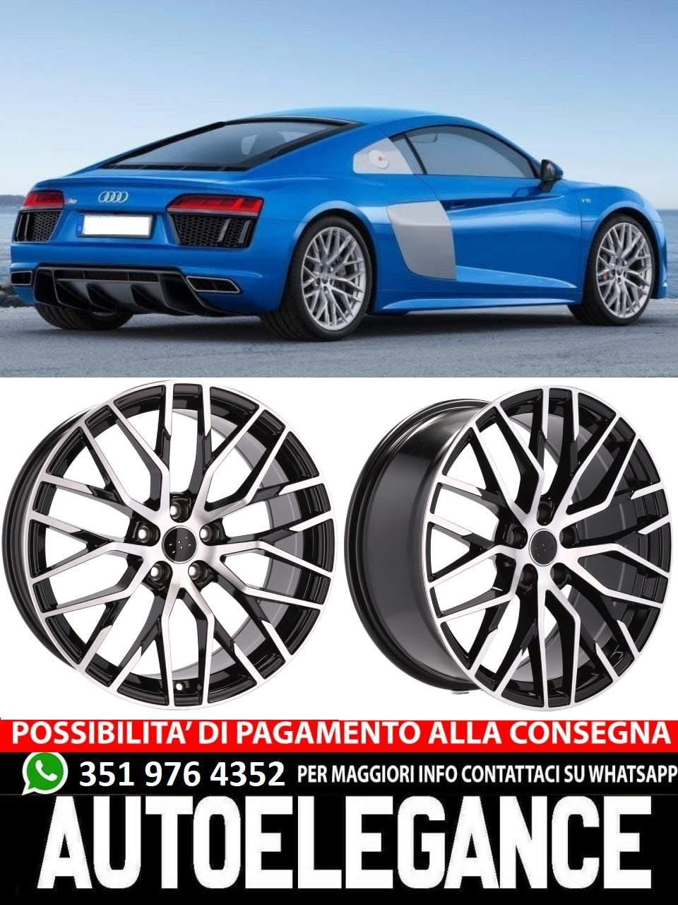 ALLOY WHEEL 20" Suitable for AUDI BENTLEY 