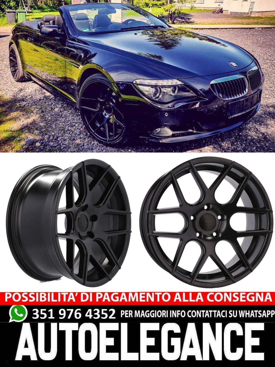 ALLOY WHEEL 18" Suitable for AUDI BMW CHRYSLER INFINITI MERCEDES SKODA TOYOTA VW 