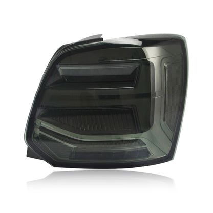 💎TAIL LIGHTS SUITABLE FOR VW Polo MK5 6C 6R 2010-2018 BLACK RED💎