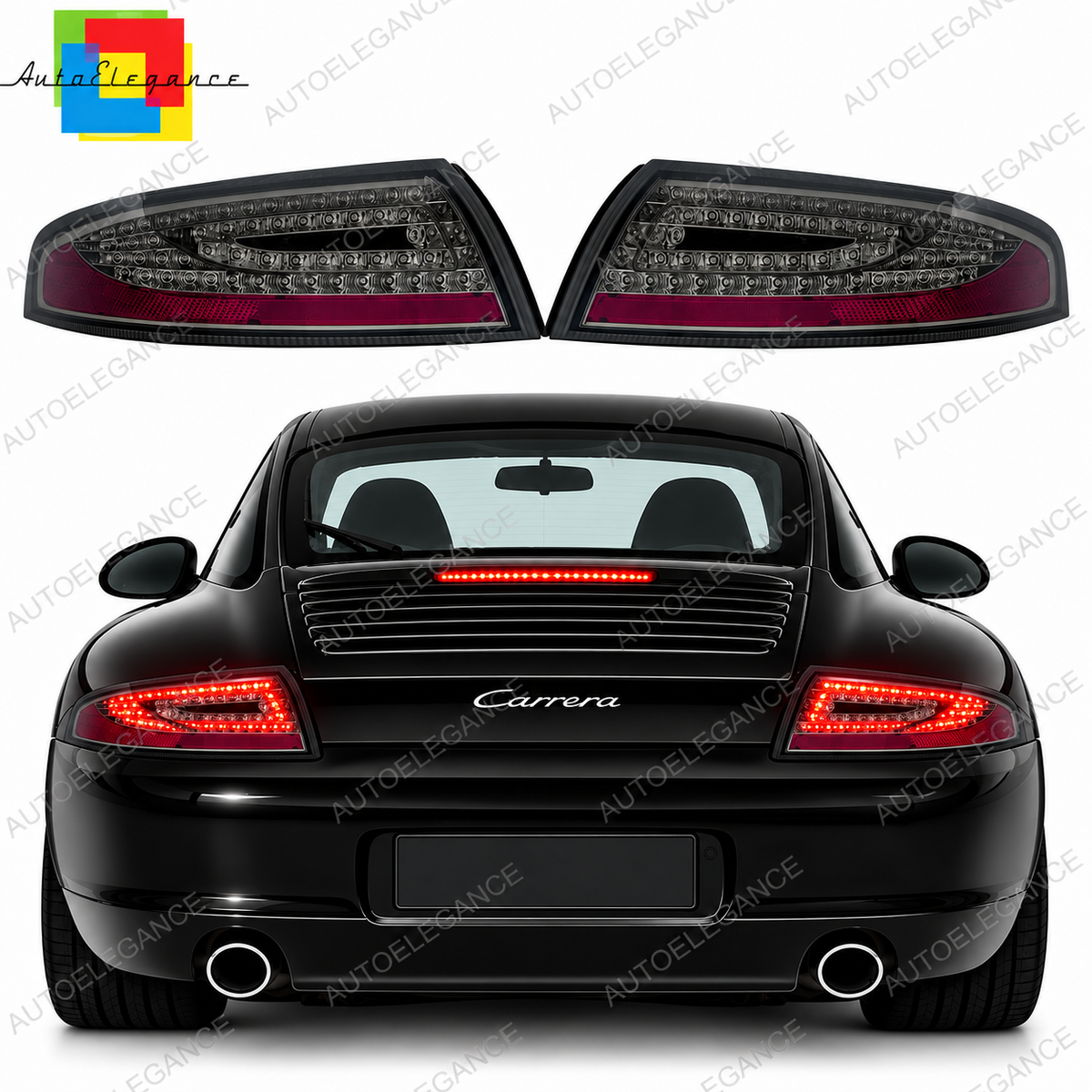 BODYKIT E36 + COUPE REAR LIGHTS WITH WHITE INDICATOR