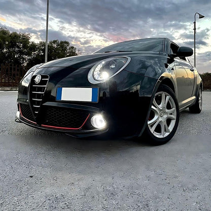 ART.5476 FARI ANTERIORI ALFA ROMEO MITO 08-19 TRU DRL BLACK