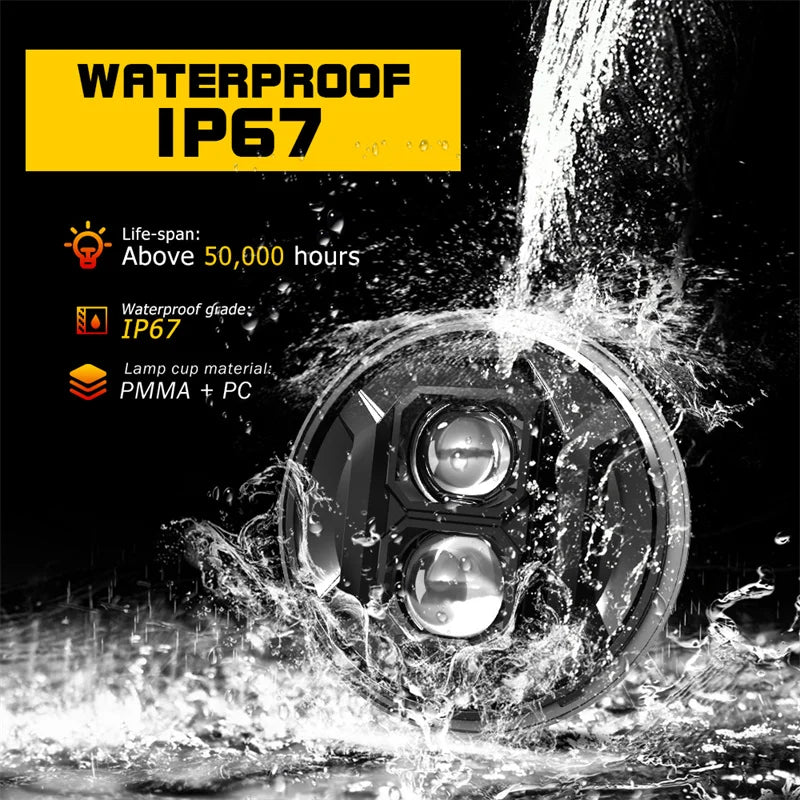 FARI ANTERIORE ADATTO PER Jeep Wrangler JK TJ LJ