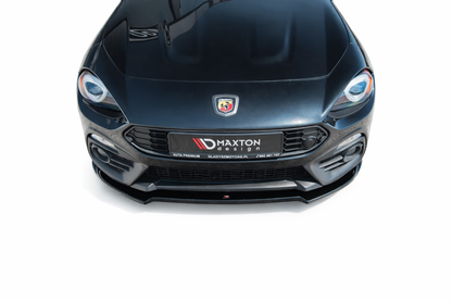 💫ART.9326 Splitter Anteriore Nero Lucido per Abarth 124 Spider 2017+💫