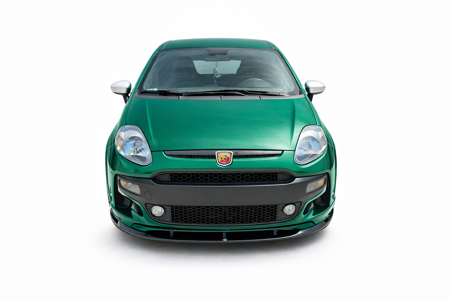 💫ART.9330 Splitter Anteriore Nero Lucido per Abarth Punto Evo 2010-2014💫