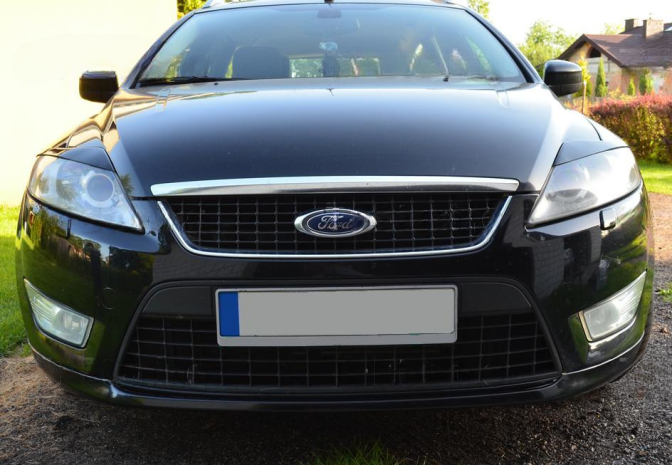 ❤️ Spoiler Paraurti Anteriore Compatibile con FORD Mondeo MK4 2007–2010❤️