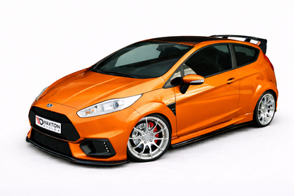 💫ART.9318 Splitter Anteriore (paraurti stile Focus RS) Ford Fiesta Mk7 FL💫