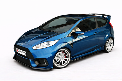 💫ART.9318 Splitter Anteriore (paraurti stile Focus RS) Ford Fiesta Mk7 FL💫