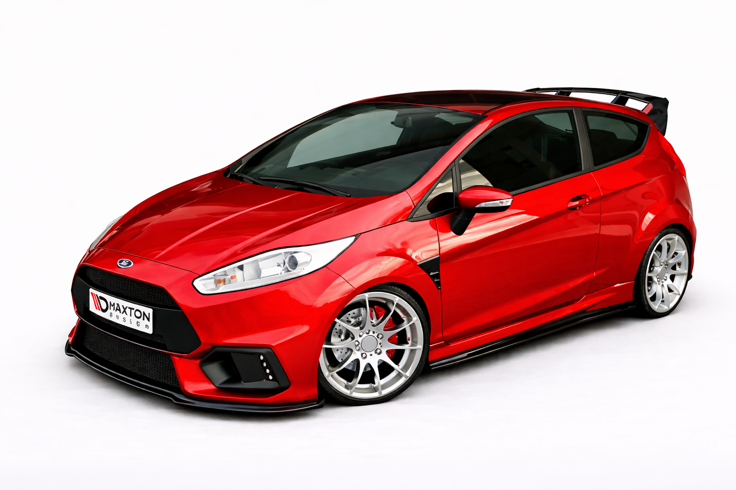 💫ART.9318 Splitter Anteriore (paraurti stile Focus RS) Ford Fiesta Mk7 FL💫