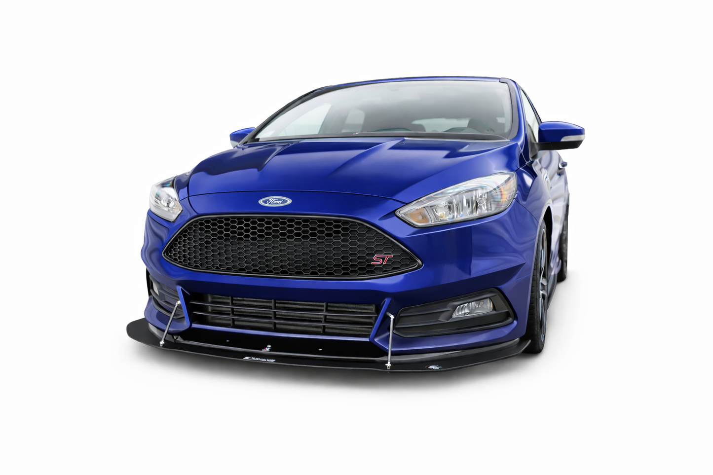 💫ART.9290 Splitter Anteriore Ibrido V.1 Opaco per Ford Focus ST Mk3 FL💫