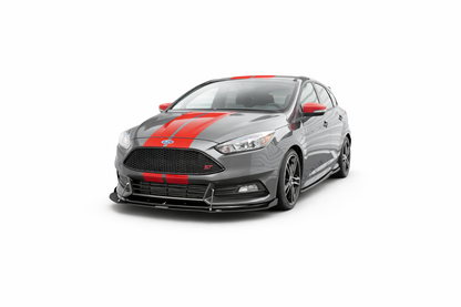 💫ART.9291 Splitter Anteriore Ibrido V.2 Opaco per Ford Focus ST Mk3 FL💫
