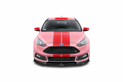 💫ART.9290 Splitter Anteriore Ibrido V.1 Opaco per Ford Focus ST Mk3 FL💫