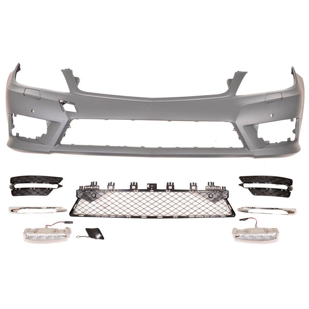 Paraurti Anteriore adatto per Mercedes C-Class W204 2007-2015