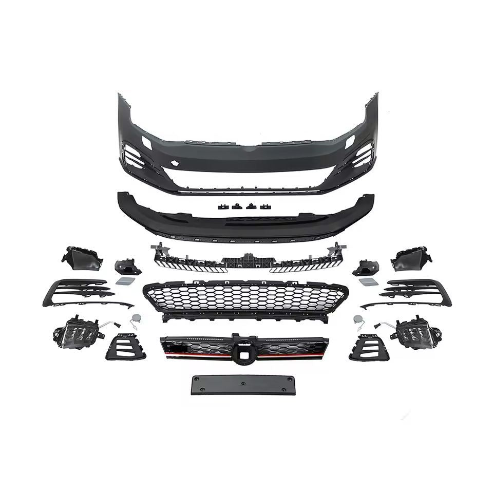 💕ART.10272 PARAURTI ANTERIORI  GTI 7.5 Look LED DRL VW Golf 7 12-16💕