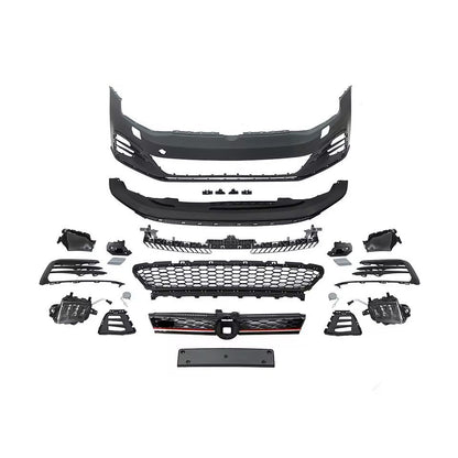 💕ART.10272 PARAURTI ANTERIORI  GTI 7.5 Look LED DRL VW Golf 7 12-16💕