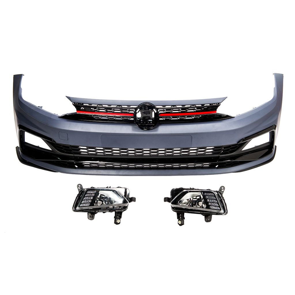 Paraurti Anteriore adatto per VW Polo VI AW 2017-2021