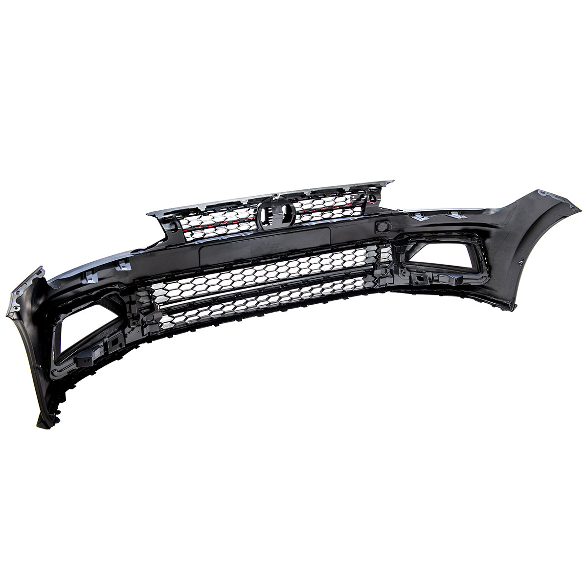 🔥PARAURTI ANTERIORE LOOK GTI E FENDINEBBIA PER VW POLO VI (AW) (2017-2021)🔥