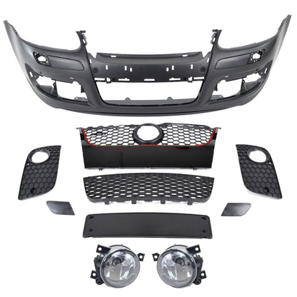 ⭐Paraurti anteriore GTI Look con SRA adatto per VW Golf 5 (2003-2009) ⭐