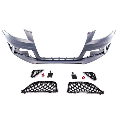 🔥 Paraurti anteriore RS4 Look per Audi A4 B8 (8K) Berlina Avant 07-11 🔥