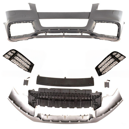 Front bumper RS5 Look with SRA for Audi A5 (8T) Coupe Cabrio Sportback (2007-2012)