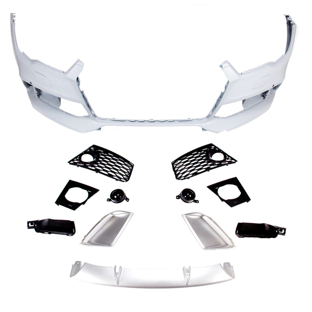 Paraurti Anteriore adatto per Audi A7 (4G) Sportback Facelift (2015-2018)
